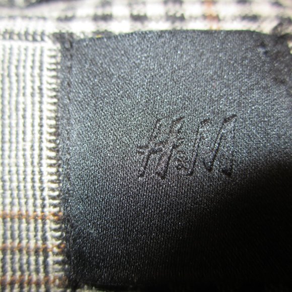 H&M PLAID JACKET SHIRT-ZIP FRONT W/POCKETS PLAID - Picture 12 of 12